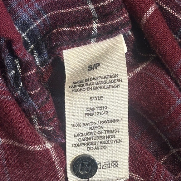 Garage plaid shirt - Picture 3 of 4